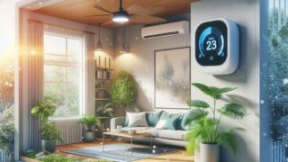 普通のエアコン1台で冷暖房